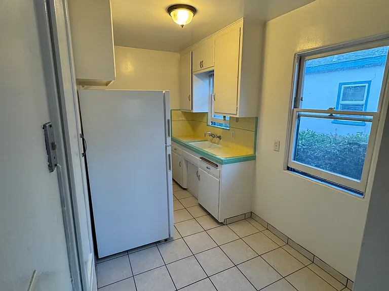 Dining room and kitchen