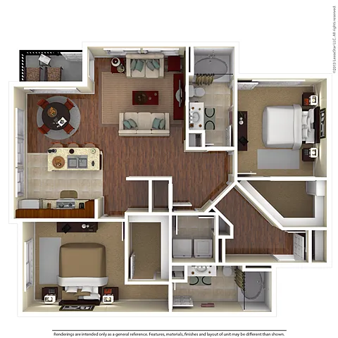 Floor plan B1