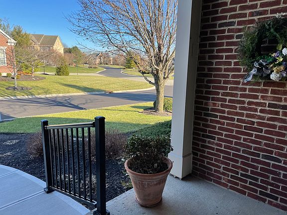 Looking out from the front door