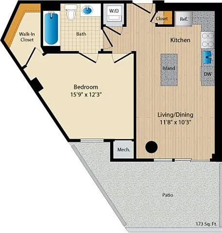 Floor plan Style B48