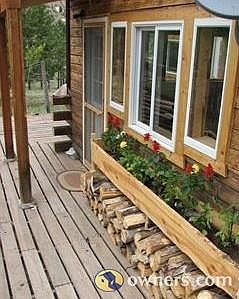 Spring flower box area