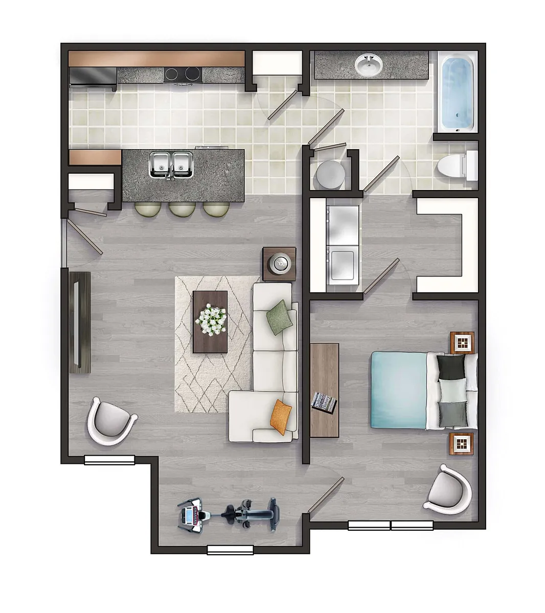 Floor plan The Mingus