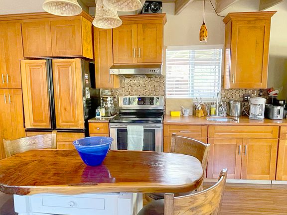 Kitchen from deck view - 2nd sink and island
