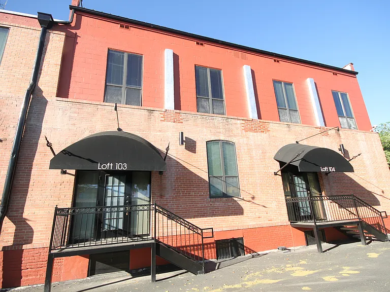 Exterior view of loft 103 and 104