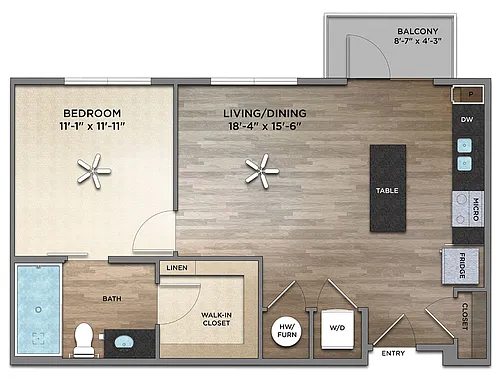 Floor plan Aquarius