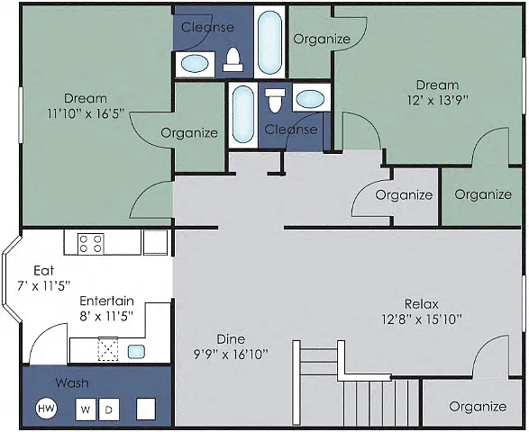 Floor plan The Lexington