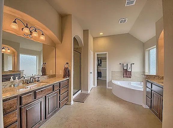 Upstairs master bath