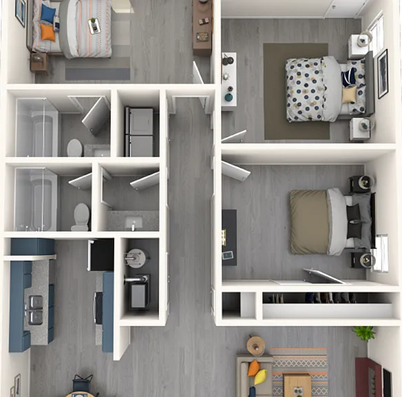 3 Bed, 2 Bath 3 Bed, 2 Bath