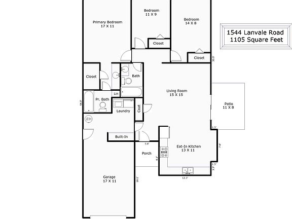 2nd image of 1544 Lanvale Road NE