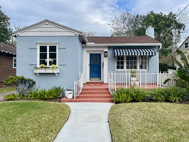 Cute front of home