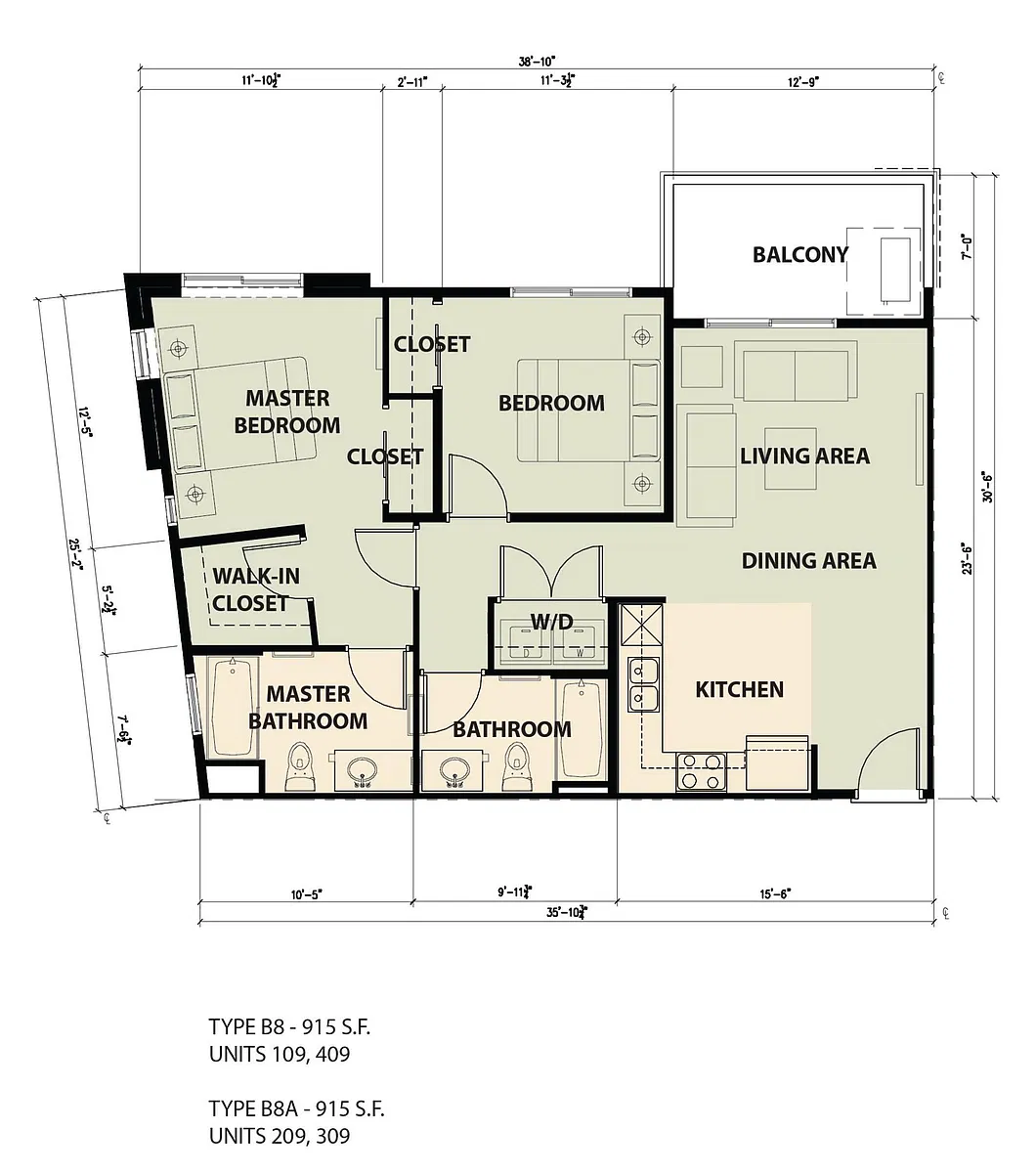 Floor plan B8