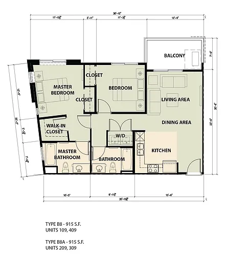 Floor plan B8