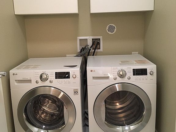 In Suite Washer and Dryer.