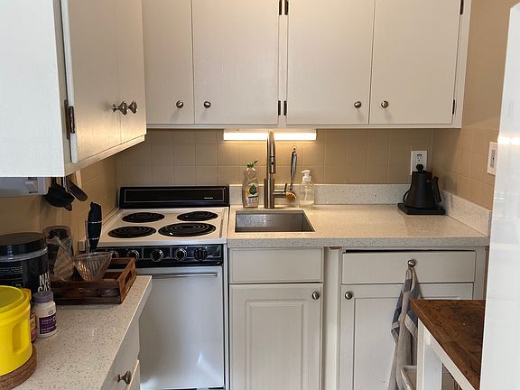 Kitchen - with resident's furniture