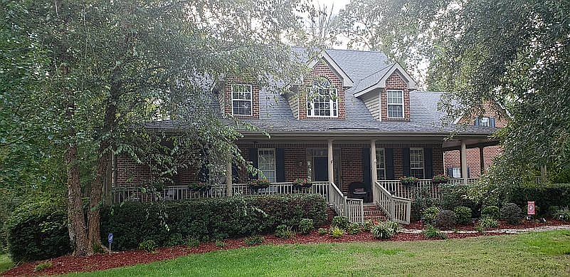 All brick custom home