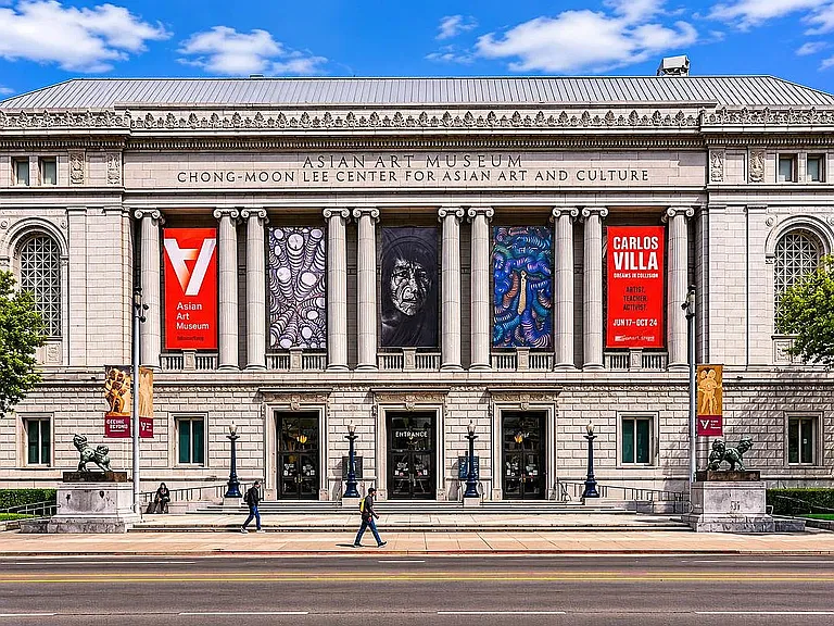 Museums just blocks away