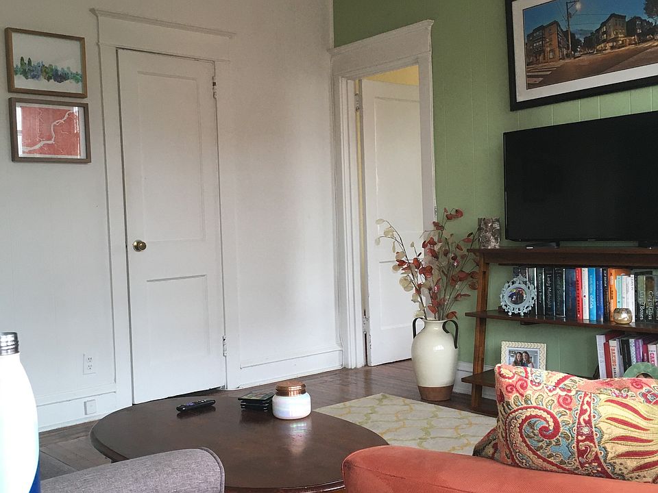 Living Room with Old Paint