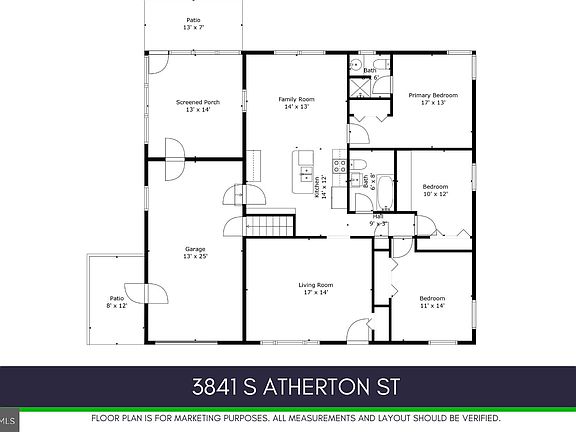 4th image of 3841 S Atherton St