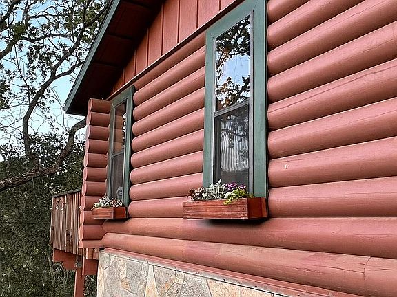 Main bedroom windows
