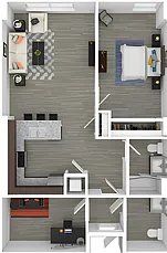 1 BED + DEN 1 BED + DEN