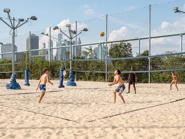 The Brooklyn Bridge Park Pier is a short trip away.