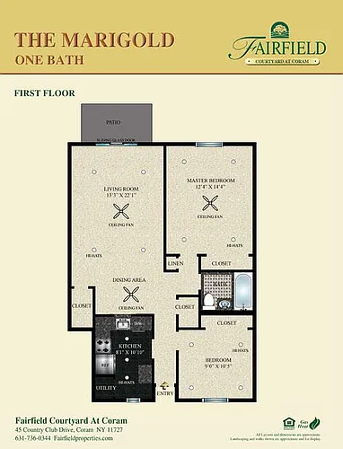 Floor plan Marigold
