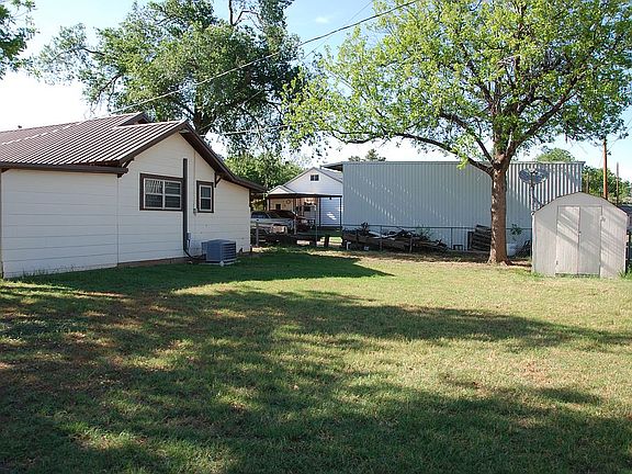 Backyard facing north.