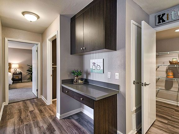 Hallway and Workstation
