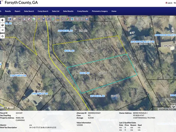 LOT 26 Rebel Rd, Cumming, GA 30041