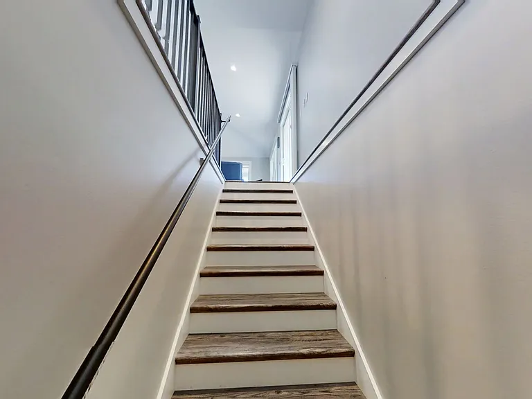 Staircase to second level