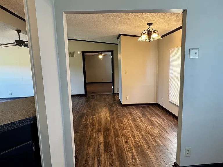 From Kitchen facing grate room dining area
