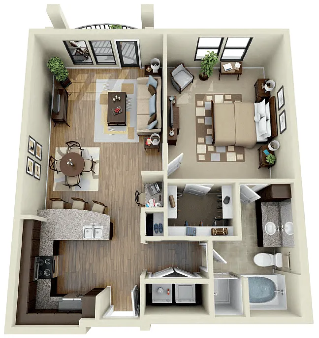 Floor plan Olive