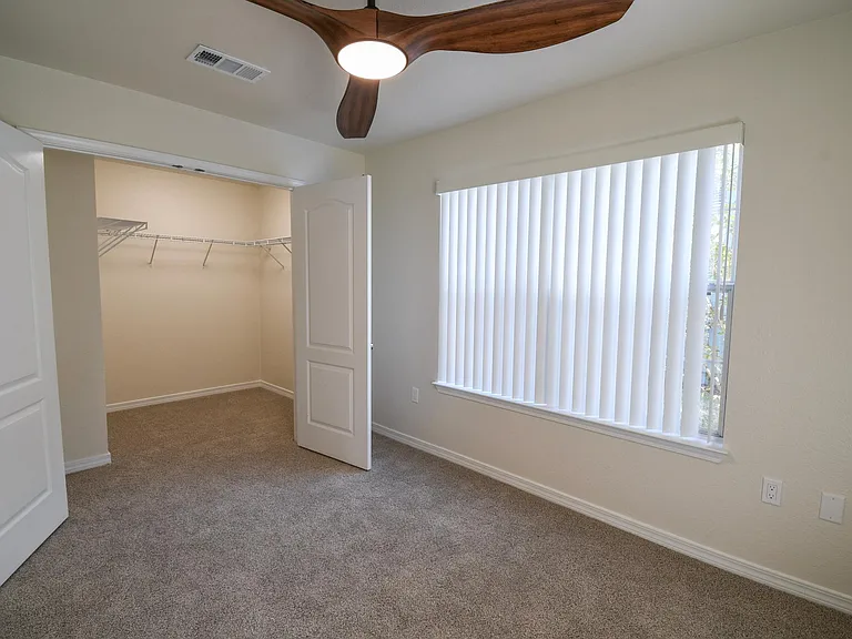 4th bedroom with walk-in closet