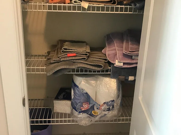 central linen closet