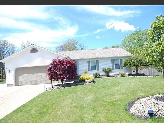 Front of house with attached garage