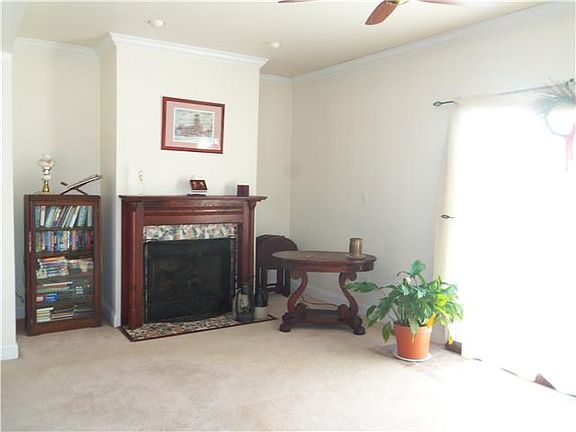 Living Room with Fireplace