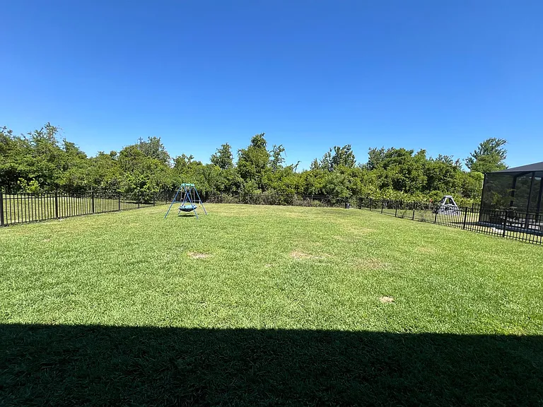 Fenced Yard