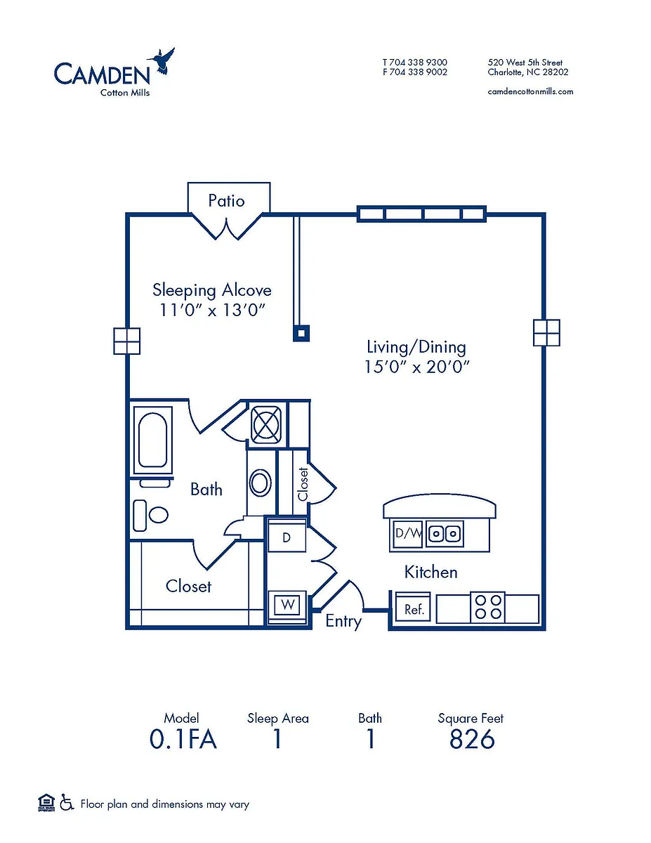 Floor plan 0.1FA