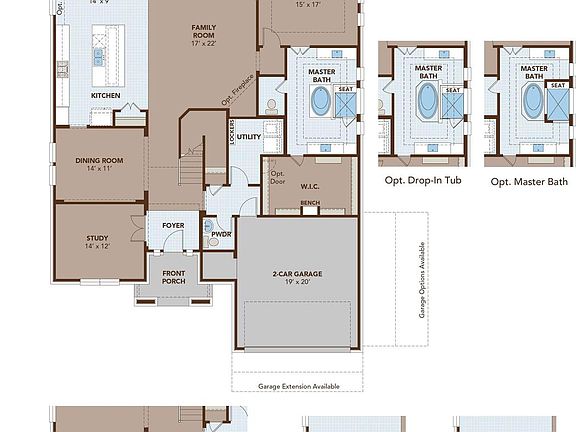 Stanford First Floor Plan