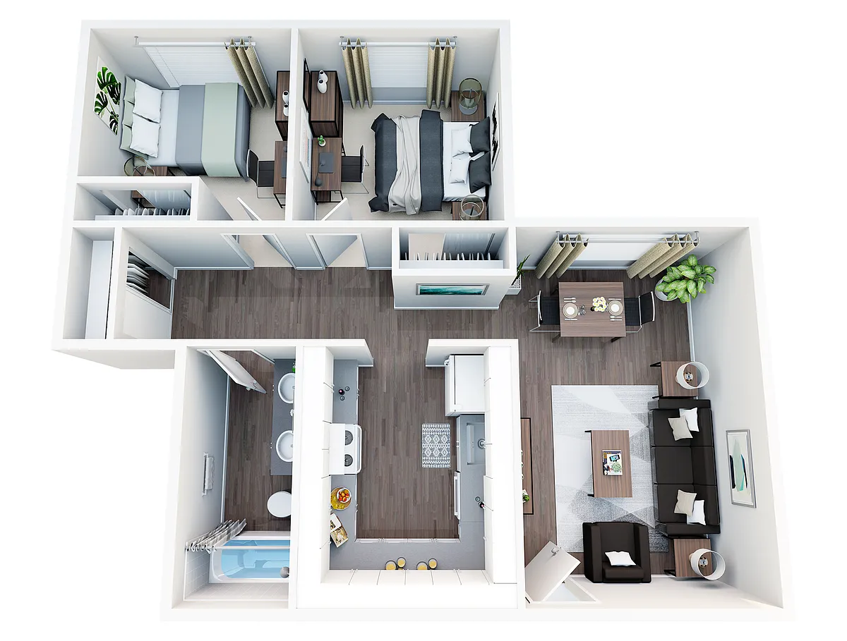Floor plan 2X1