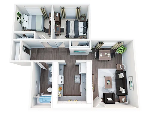 Floor plan 2X1