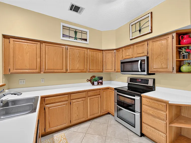 Kitchen with updated appliances