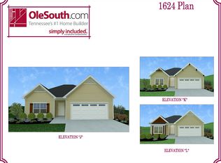 1624 Elevation JKL Plan, Stonehenge, Manchester, TN 37355