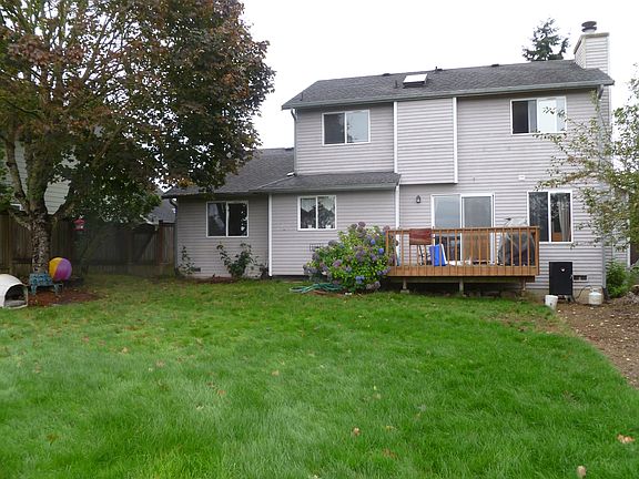 Back Yard with Deck (View 1)