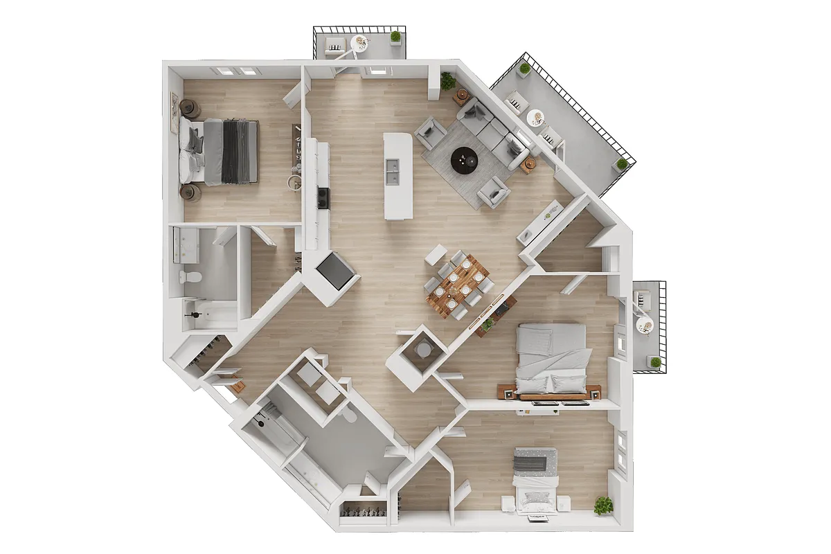 Floor plan C2B