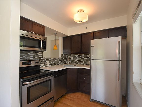 Kitchen with pass through to Living Room