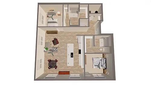 Floor plan The Kingston