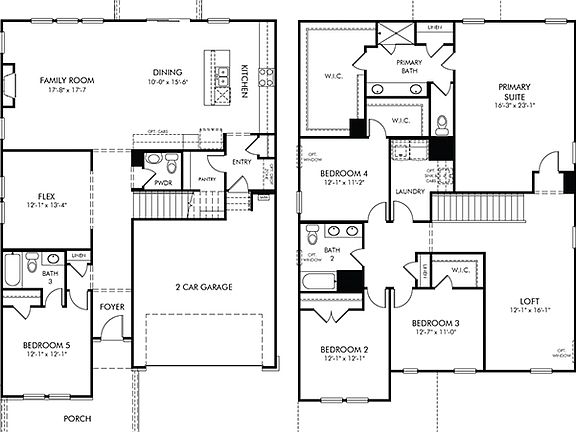 Taylorsville Floorplan