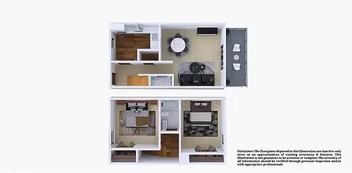 Floor plan 2BR