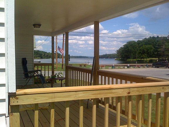 View of Big Indian Lake from farmer's porch